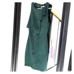 Emerald green Zara dress